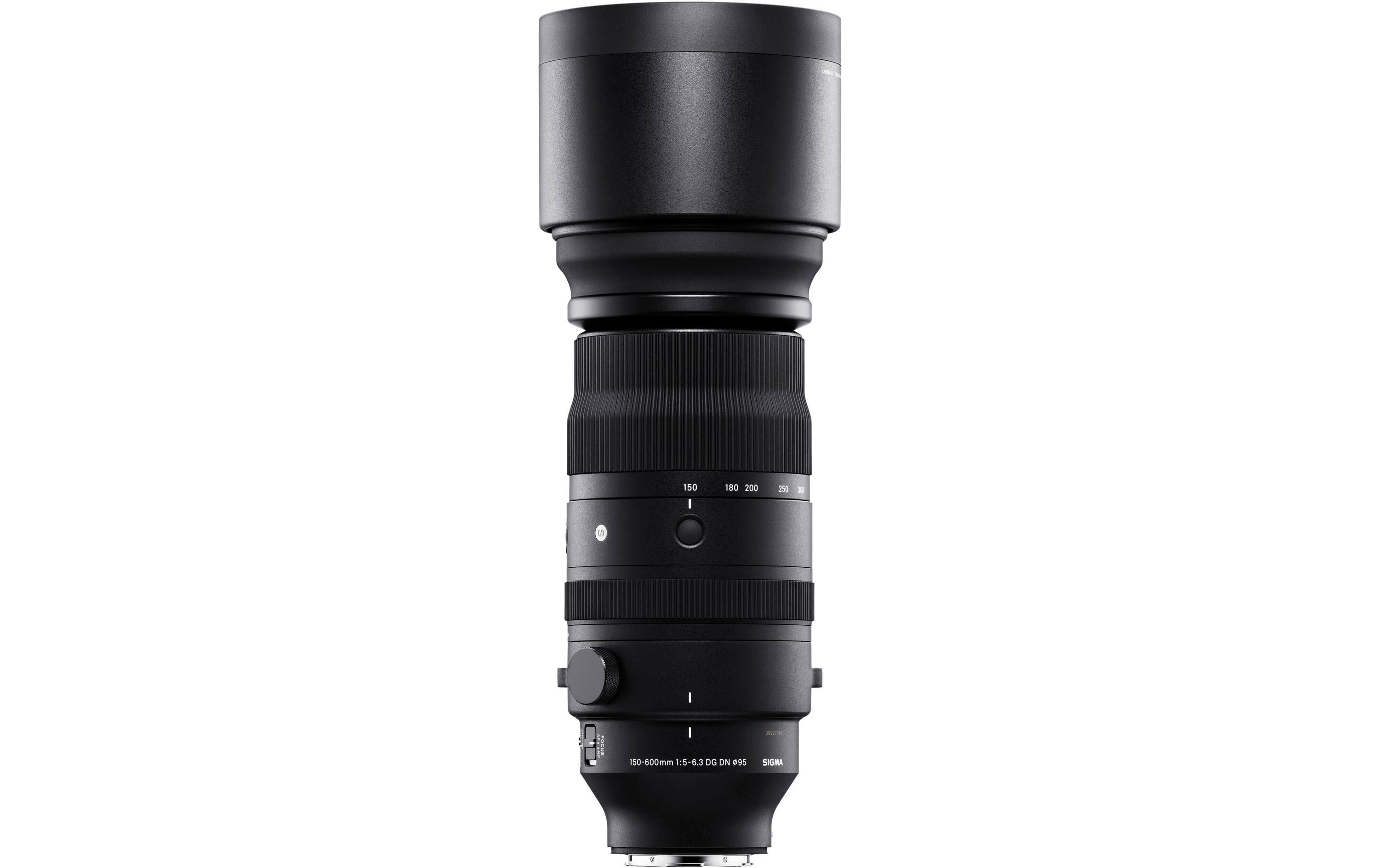Zoomobjektiv 150-600mm F/5.0-6.3 DG DN OS Sports L-Mount<br>Ultra-Teleobjektiv für spiegellose Vollformatkameras