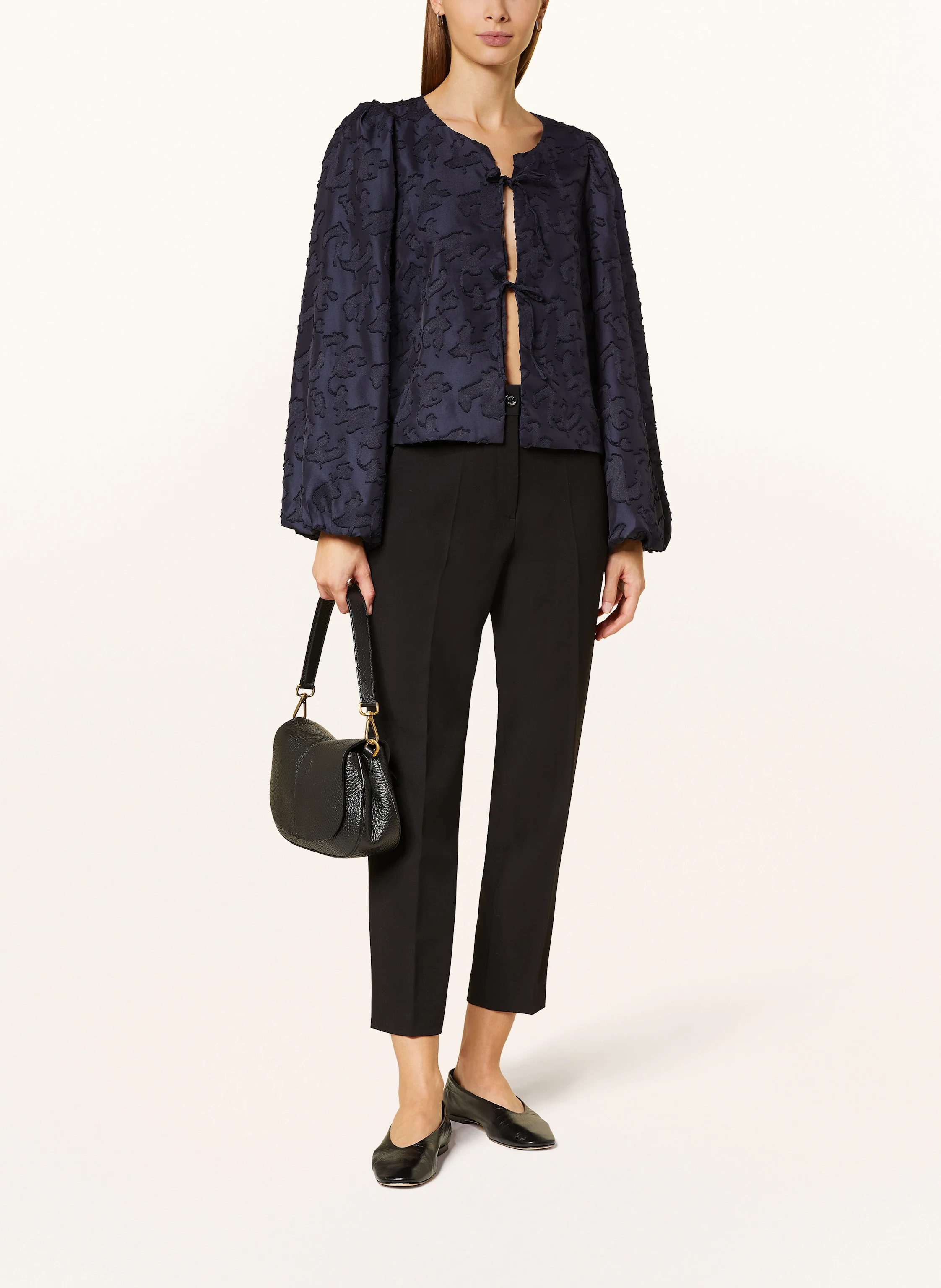 NEO NOIR Jacquard-Bluse DALISKA