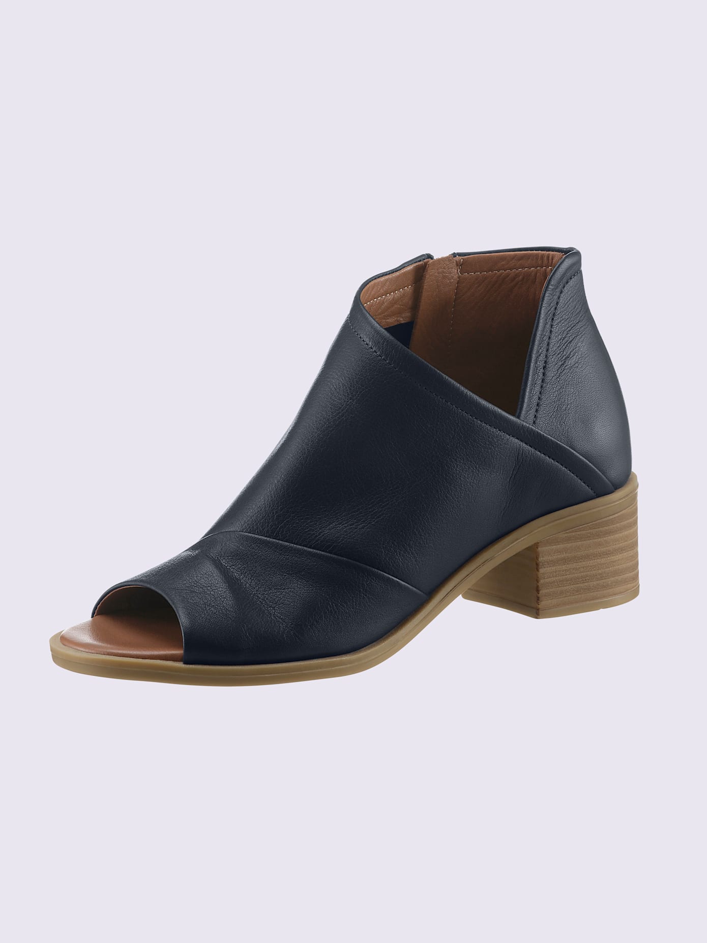 Sandales cuir nappa de vache
