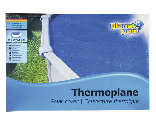 Zwembadafdekking Thermo Ø 550 cm rond zwembad