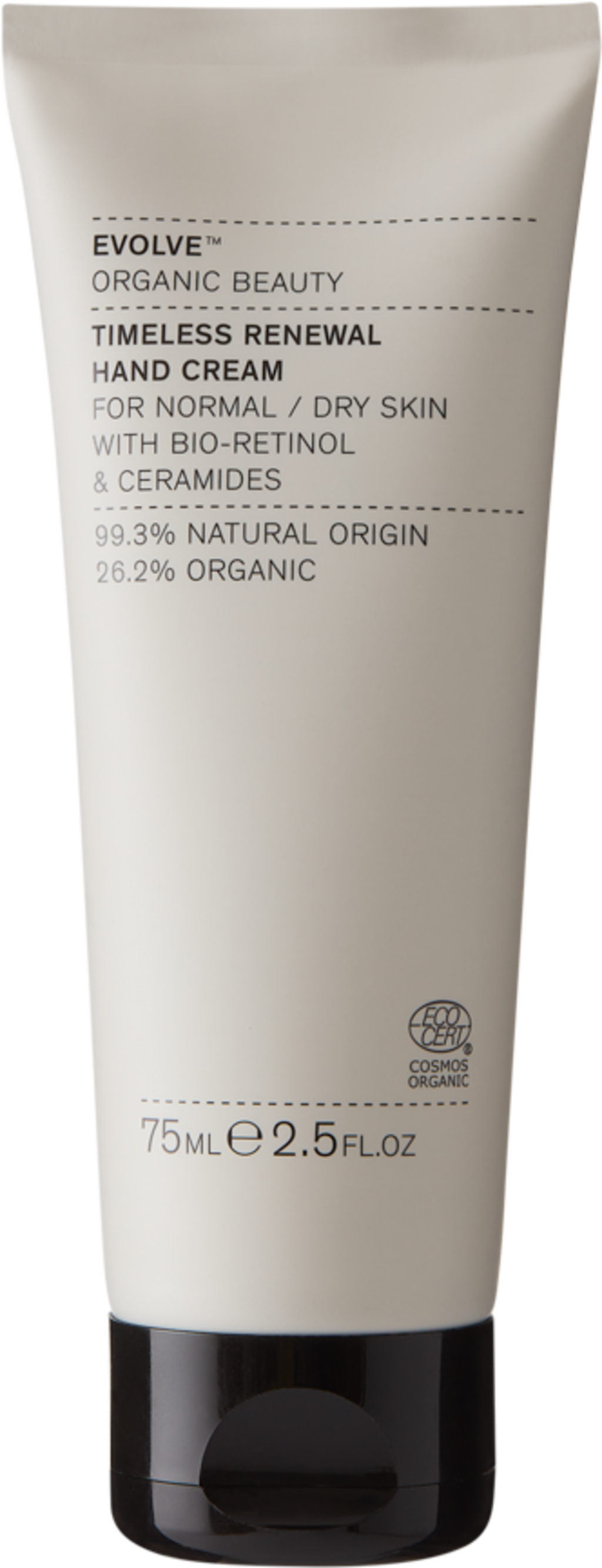 Evolve Organic Beauty  Timeless Renewal Hand Cream, 75 ml