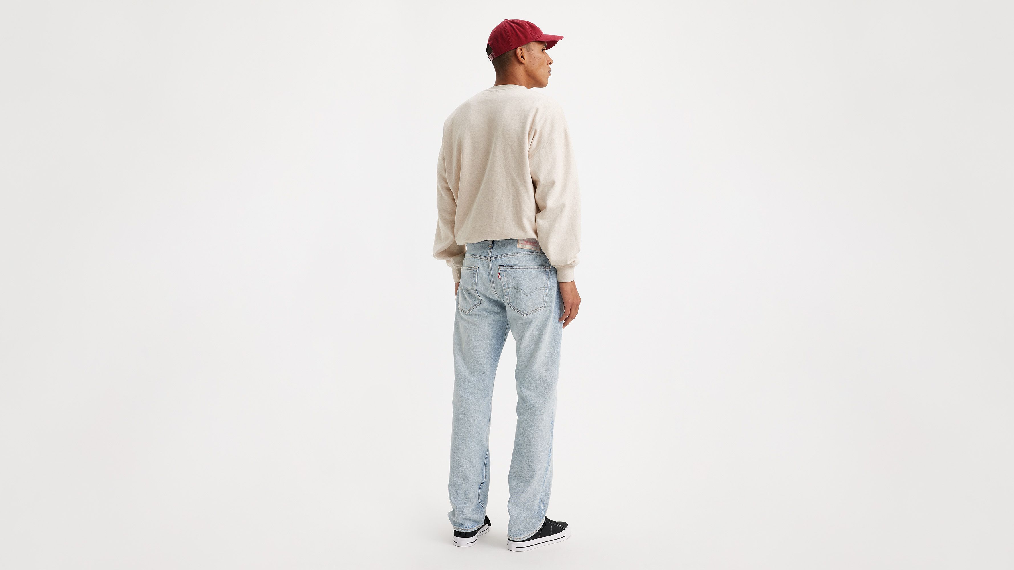 Levi's® jean 501® Original coton de transition Lightweight - Lover'S Ball Destructed - Bleu