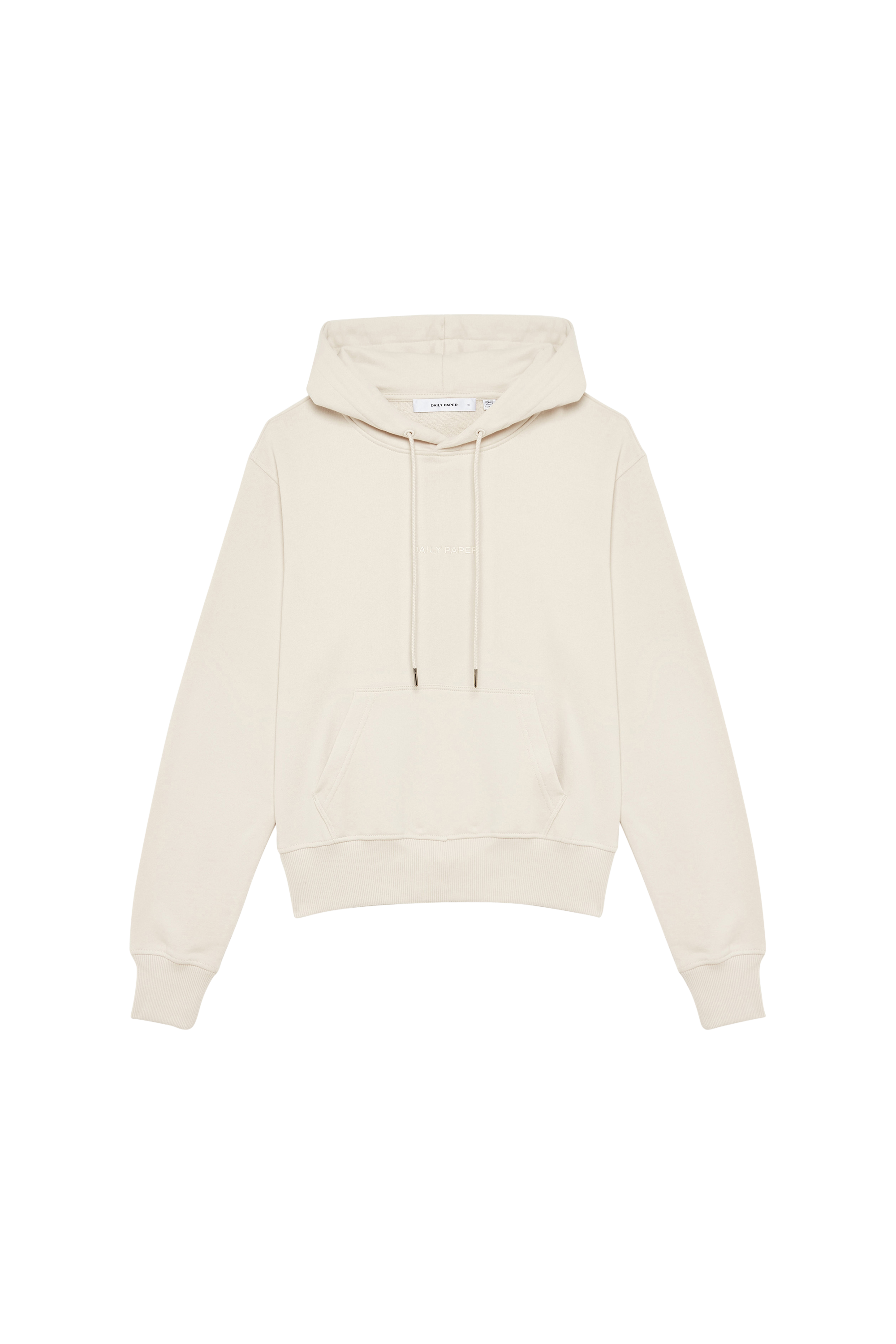 Daily Paper Hoodie logotype women hoodie Beige