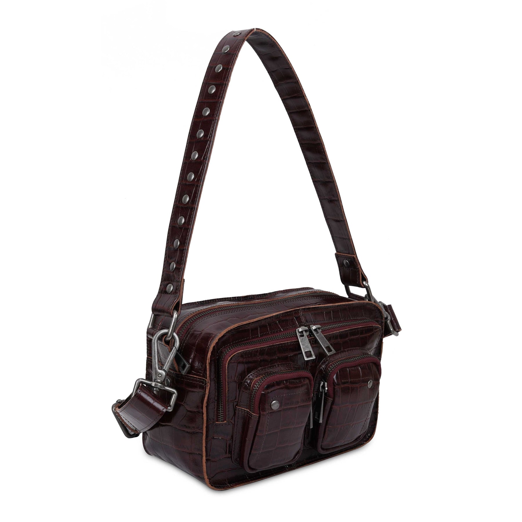 Núnoo Ellie Texas W. Antique Silver dark brown