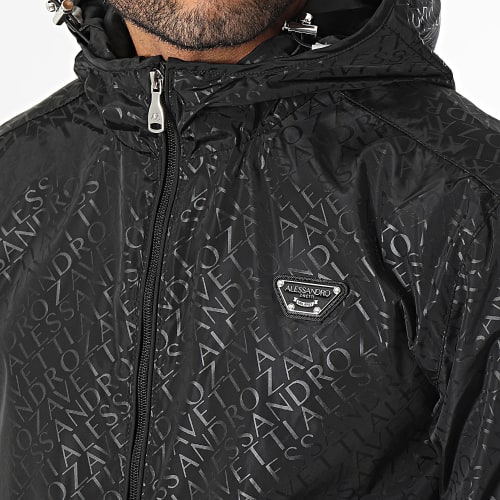 Coupe-Vent Capuche Montino 4064675 Noir