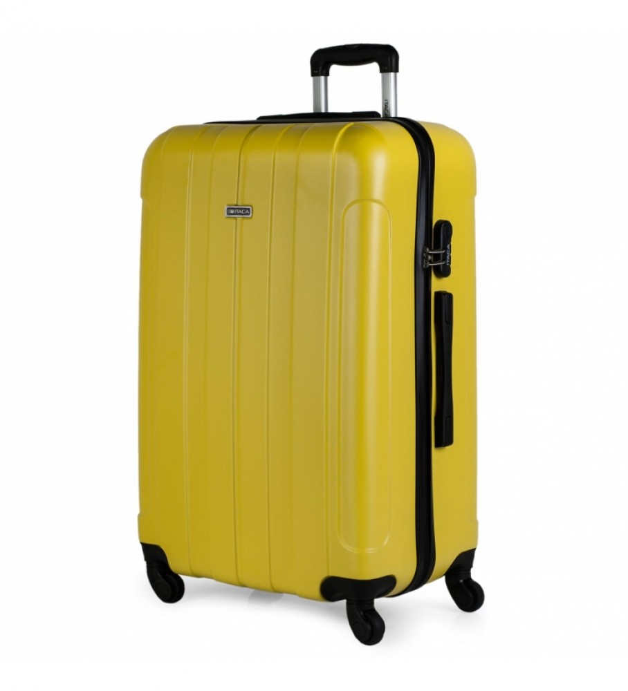 Mala rígida grande ITACA XL com 4 rodas, azul marinho