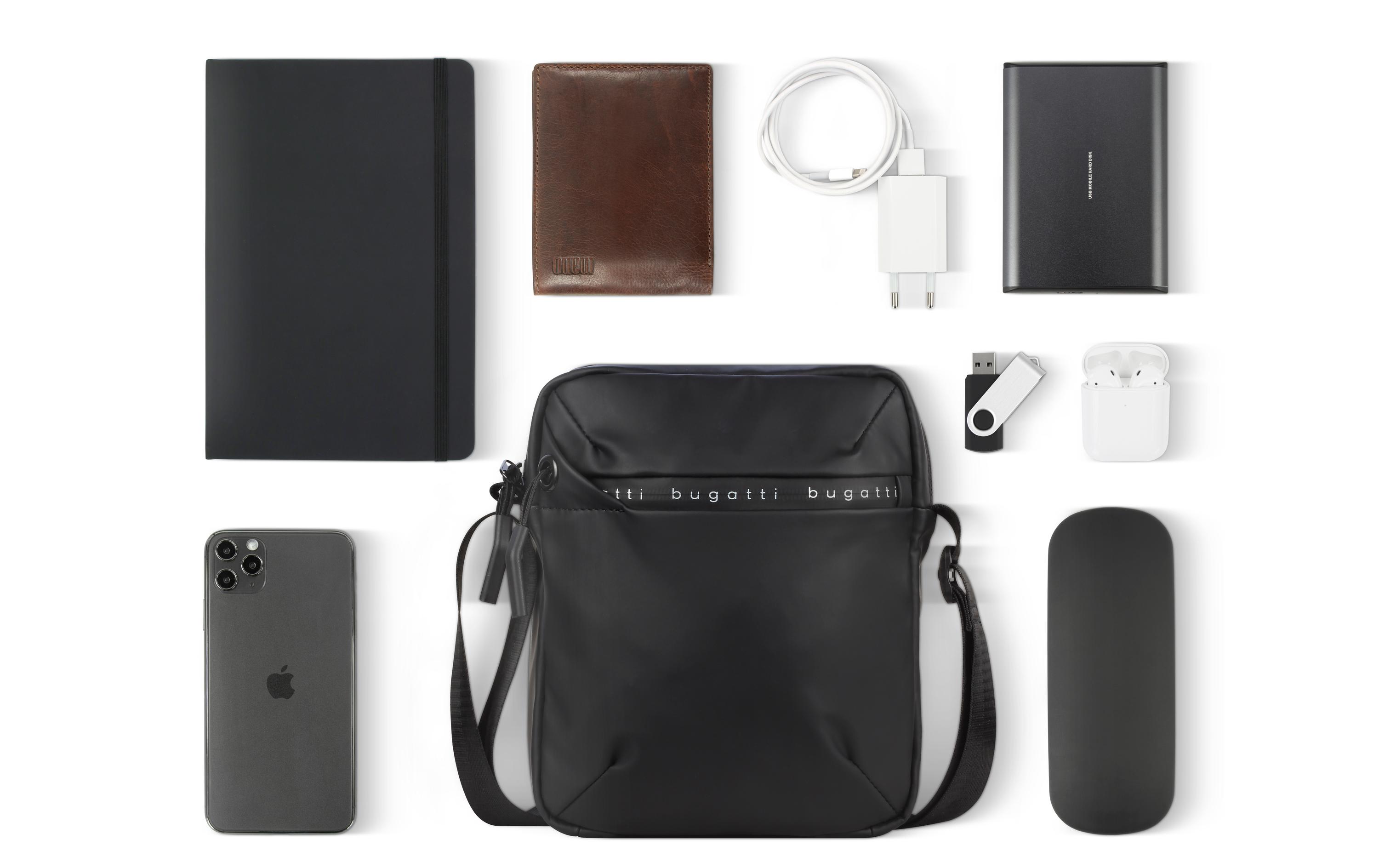 Schultertasche Blanc SchwarzUmhängetasche