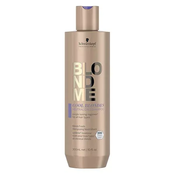 Schwarzkopf Professional BlondMe Cool Blondes Shampoing Neutralisant 300ml