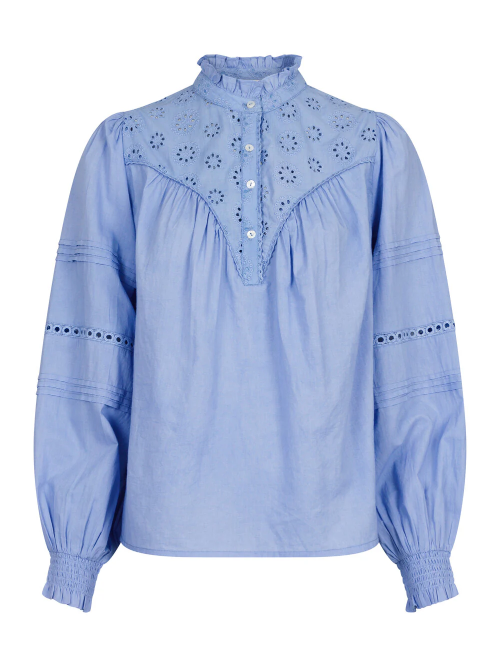 Neo Noir  Emily bluse - lyseblå