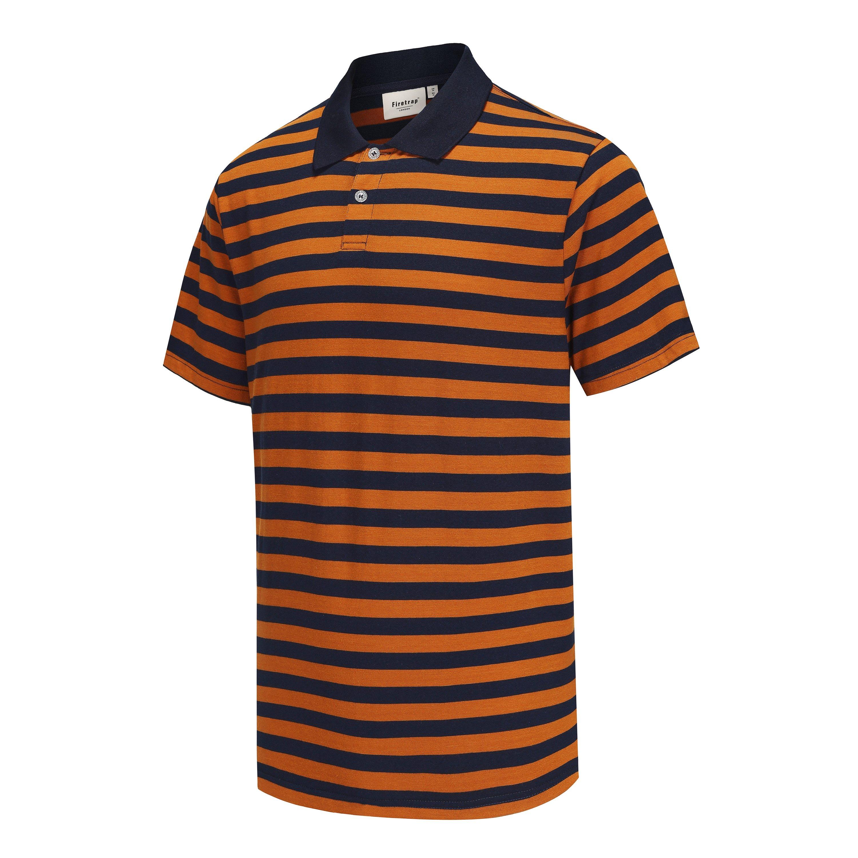 Firetrap Classic Striped Polo