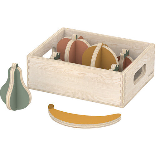 Flexa kistje met fruit - 6st