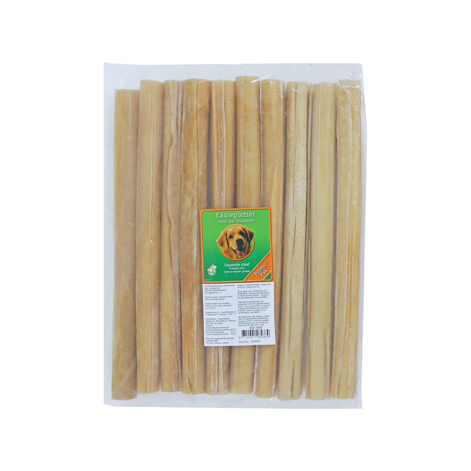 Boon Kauwstaaf 25 cm 10 stuks