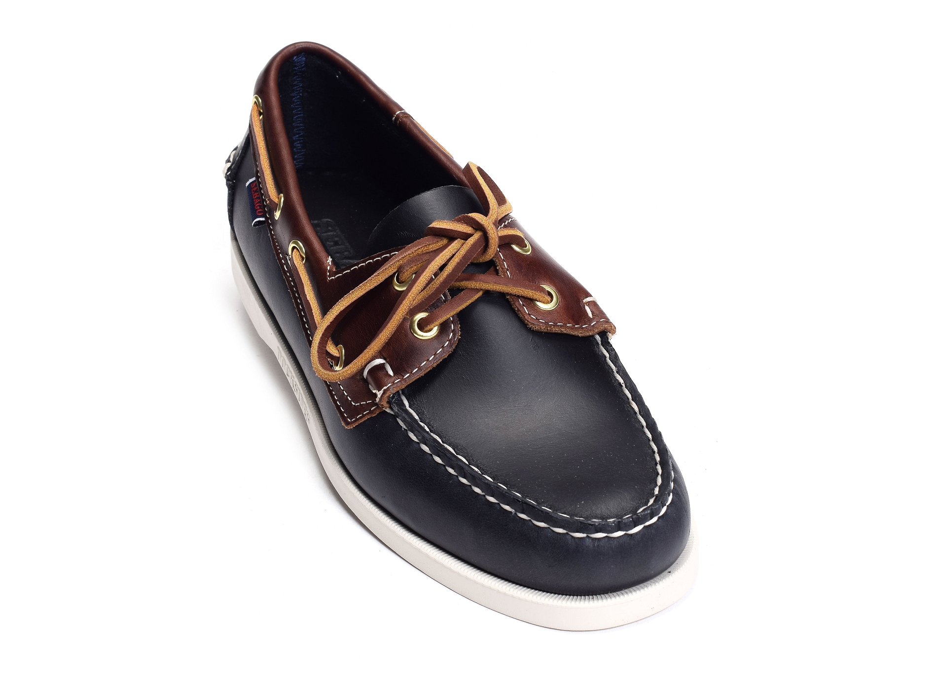 Docksides marine marron