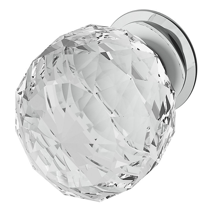 Bouton de meuble GoodHome Ruis gris Ø3.2cm x l.3.2cm x h.4.3cm x p.4.3cm