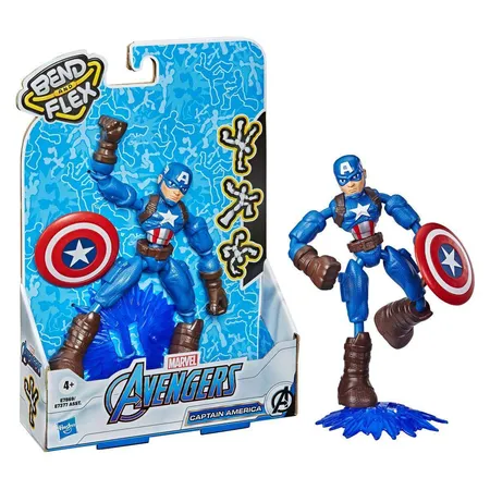Hasbro Marvel Avengers Bend and Flex, 1 Stück, 5-fach sortiert