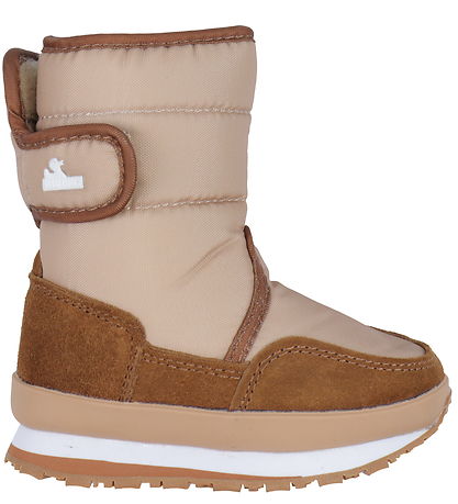Rubber Duck Winterstiefel - Snow Jogger - Beige/Kognac