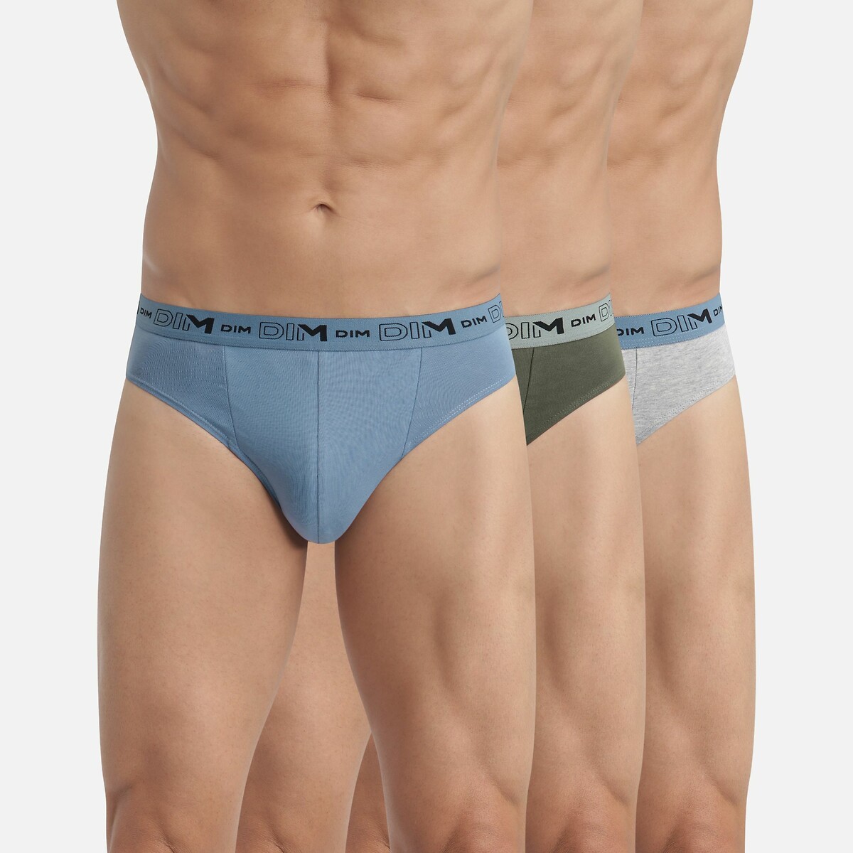 DIM<br>Conjunto de 3 tiras stretchkatoenen