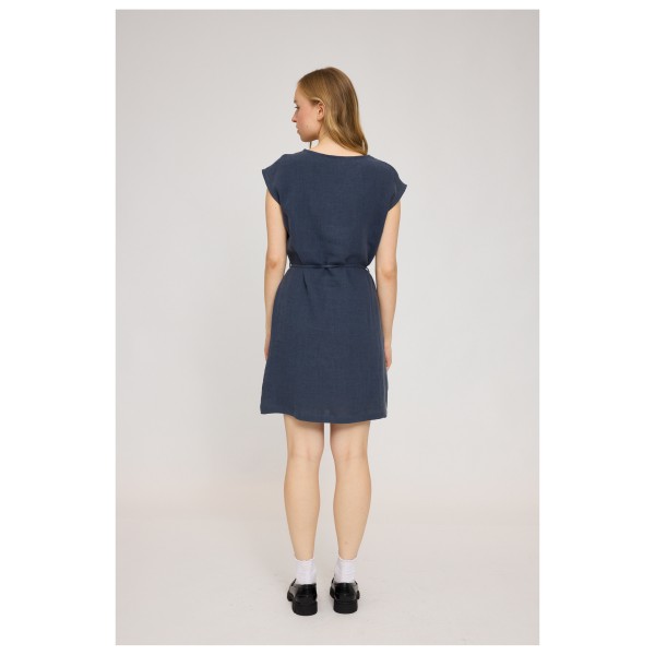 Mazine - Women's Linen Mini Dress - Robe