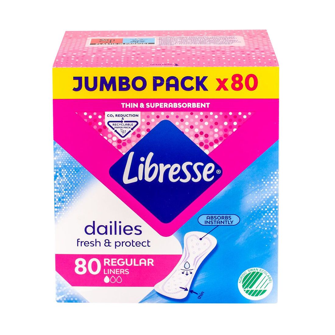 Truseinnlegg Normal 80 stk