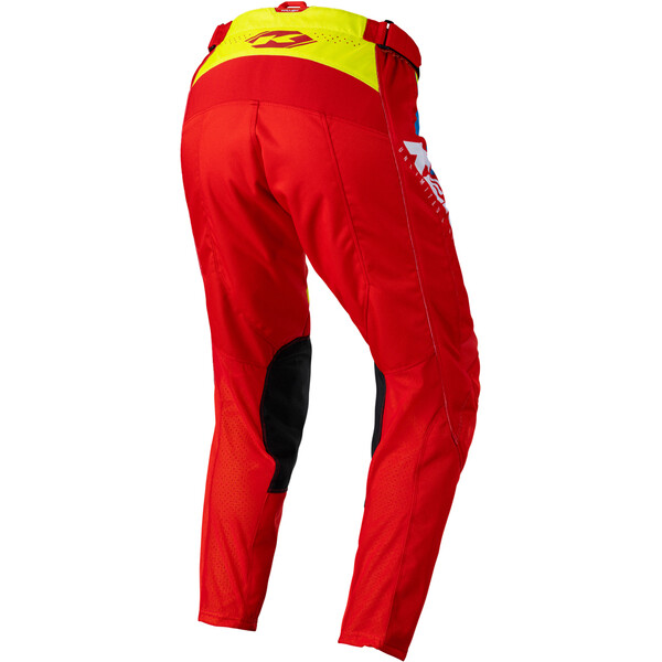 Kenny - Pantalon Track Focus - 2023 Jaune fluo / Rouge / Bleu