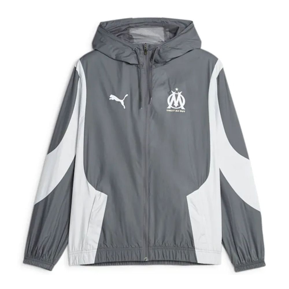 Puma OM PREM - Veste Homme white/cool dark gray