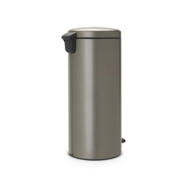 Brabantia newIcon pedaalemmer 30 liter met kunststof binnenemmer - Platinum