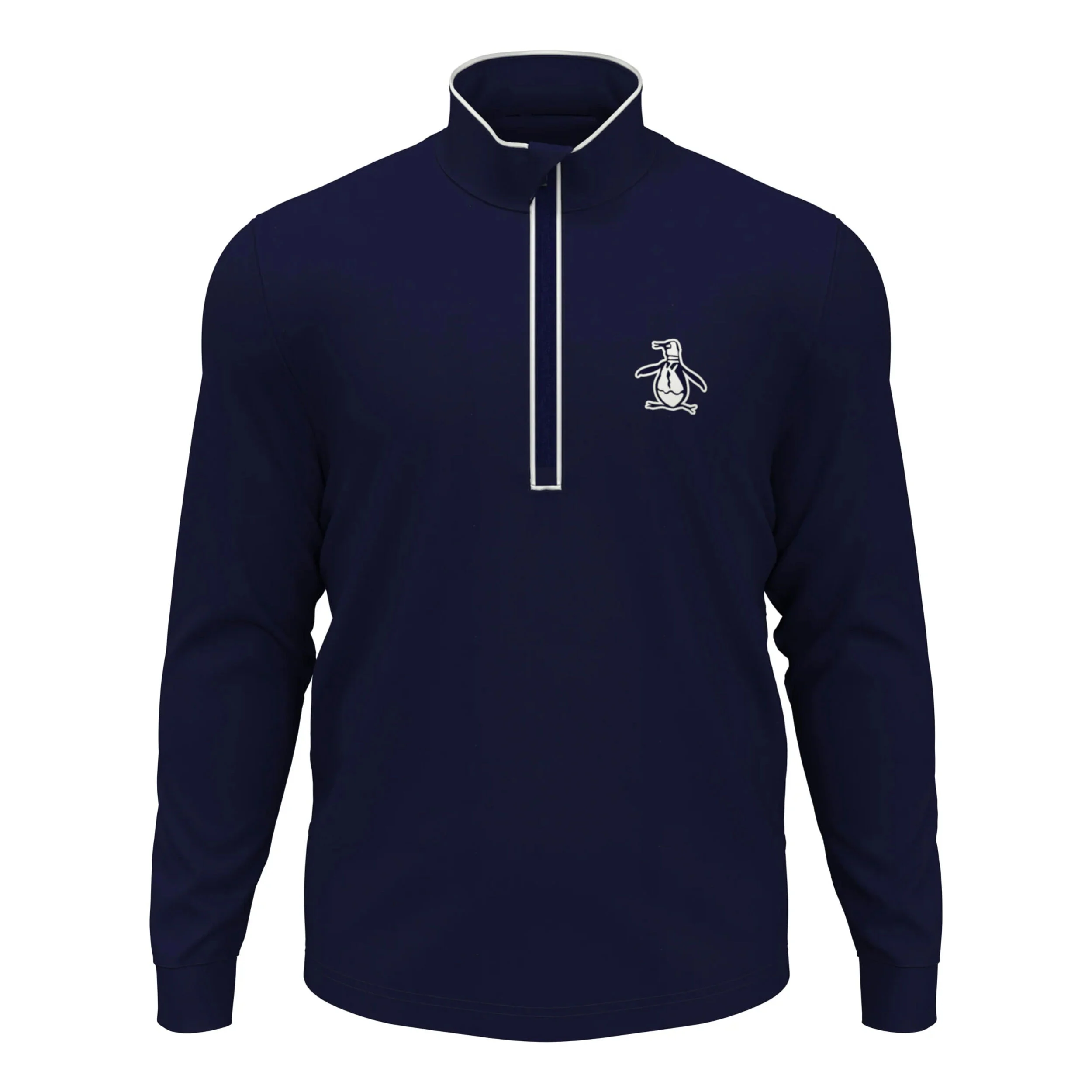 Original Penguin 1/4 Zip Technical Veste De Survêtement Hommes - Bleu Foncé