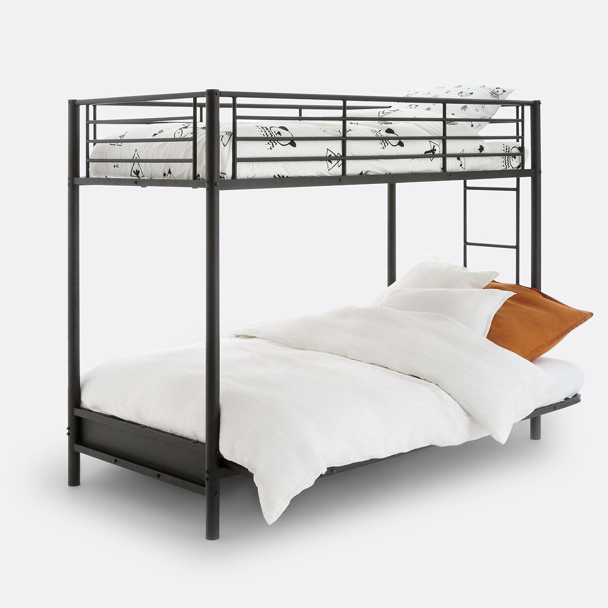 LA REDOUTE INTERIEURS<br>Cama mezanino com banco, JANIK