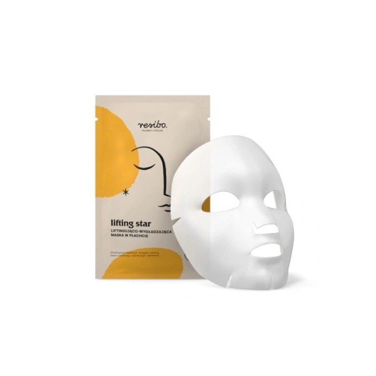 Resibo Lifting Star Lifting- und Glättungs-Tuchmaske 21 ml