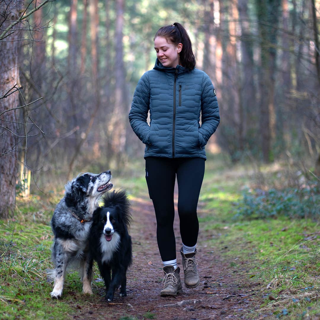 Flex Stretch Down Jacket Dame Moonlit Ocean