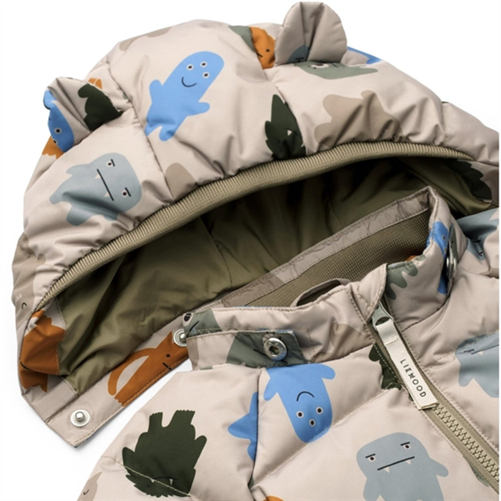 Polle Puffer Jakke Monster Koala - LieWood