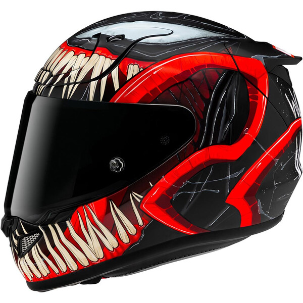 HJC - Casque RPHA 12 Venom 3 MC1SF / Noir / Rouge / Mat