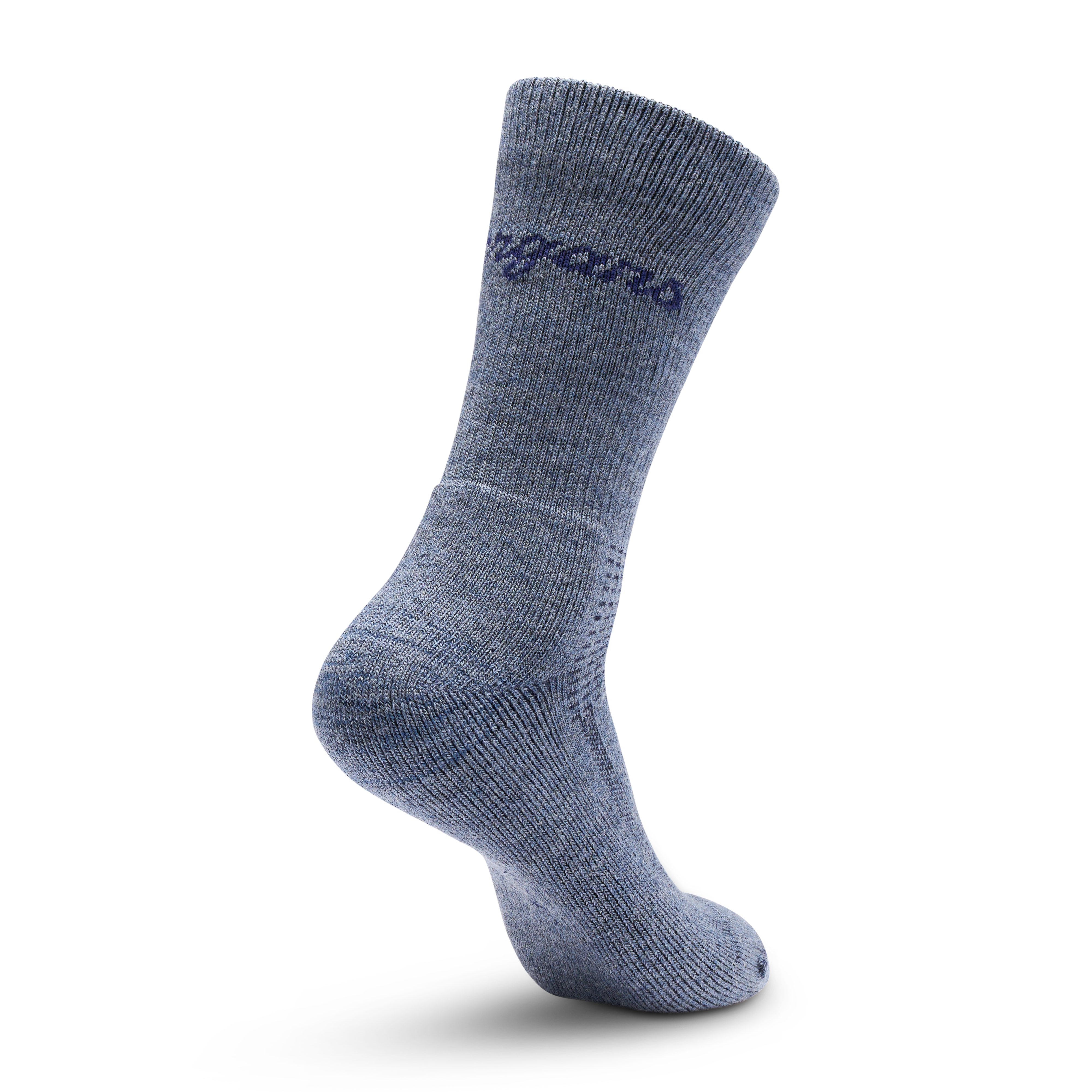 Allround Mid Merino Cushioned Sock Granite Blue / Navy Blue