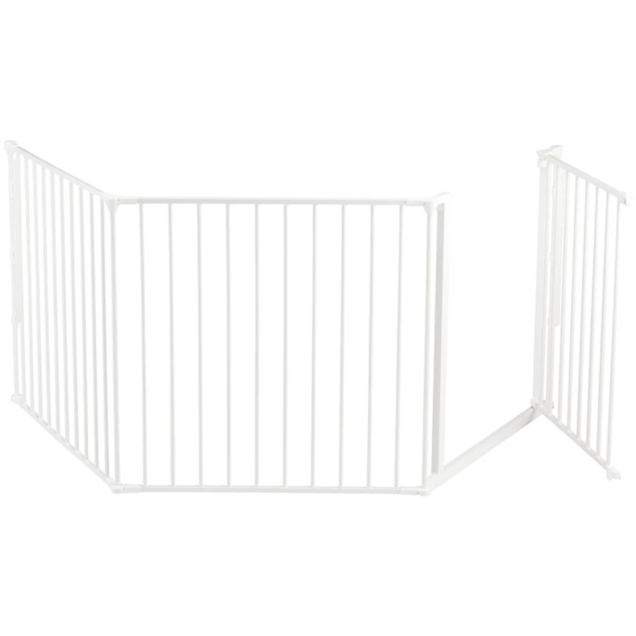 BabyDan Schutzgitter Flex L 90 bis 223 cm, weiß