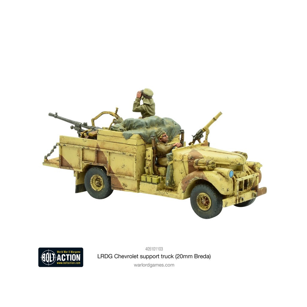 Bolt Action - LRDG Chevrolet support truck (20mm Breda)