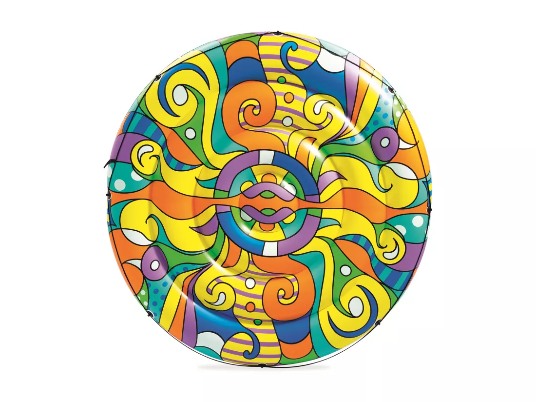 Ile gonflable multicolore - D 188 cm
