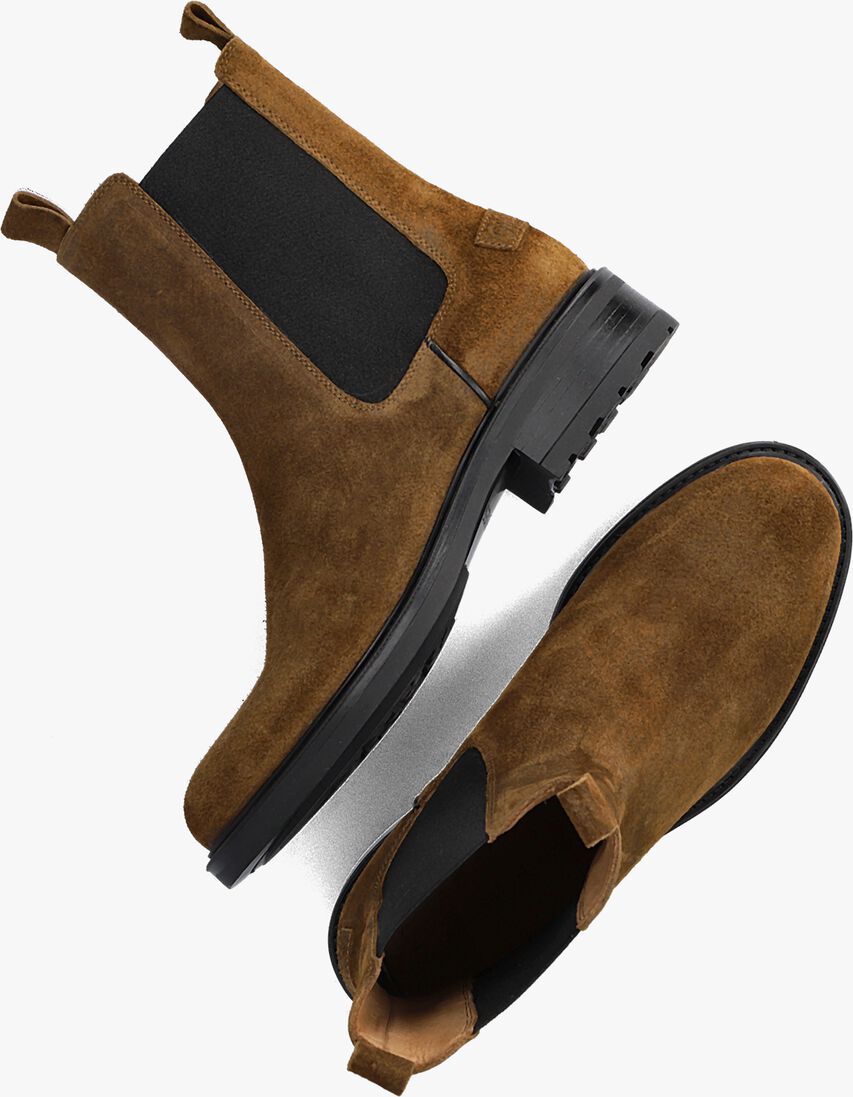 SHABBIES bruine shabbies chelsea boots dean chelsea boot