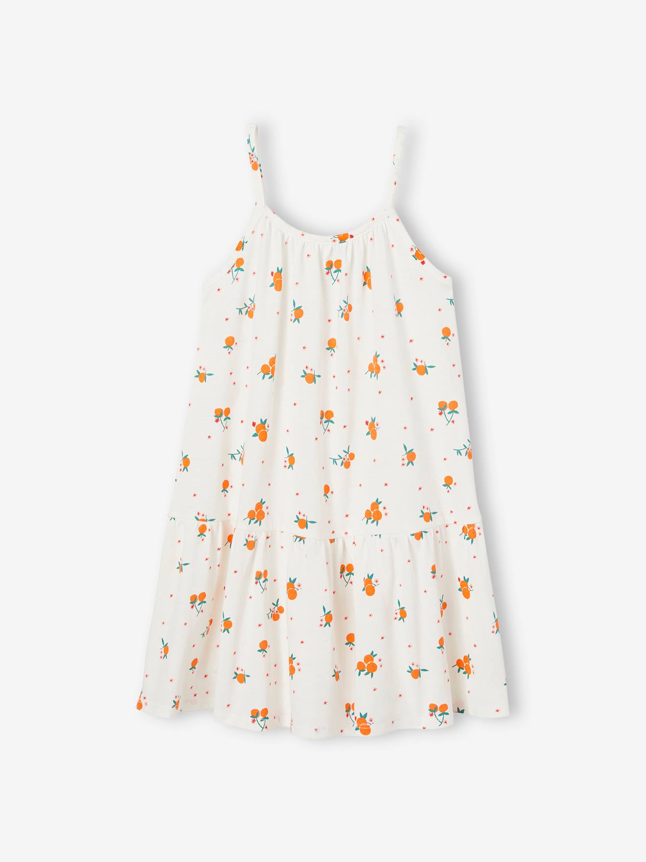 Roupa da menina: vestido amarelo claro e bolero