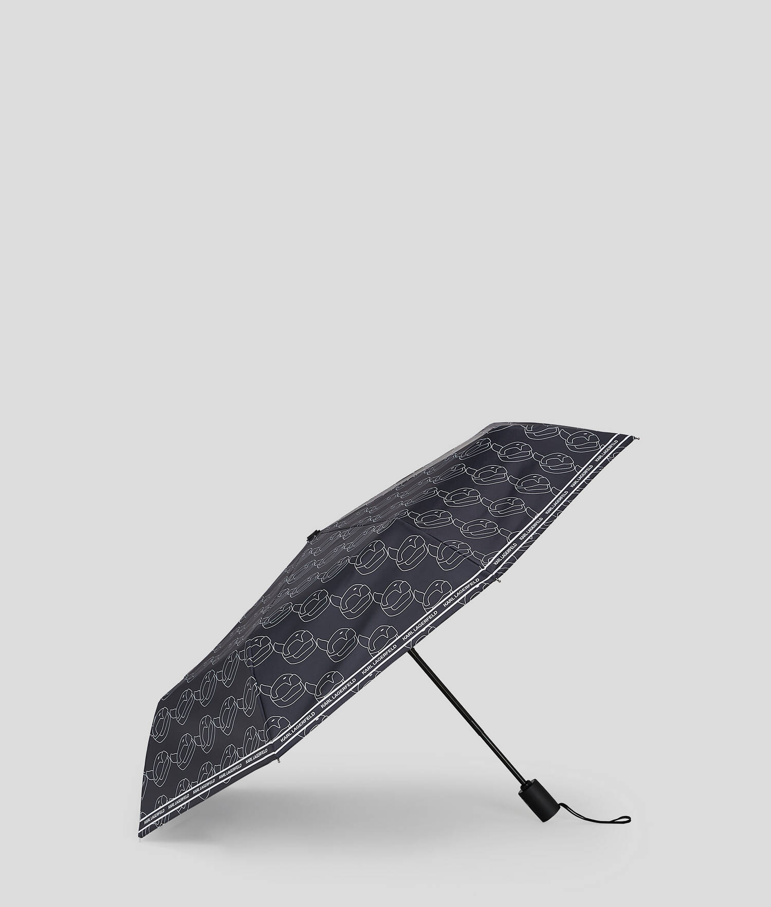 PARAPLUIE AVEC IMPRIMÉ IKON NFT FAÇON ALL-OVER - NFT All Over Pattern Noir