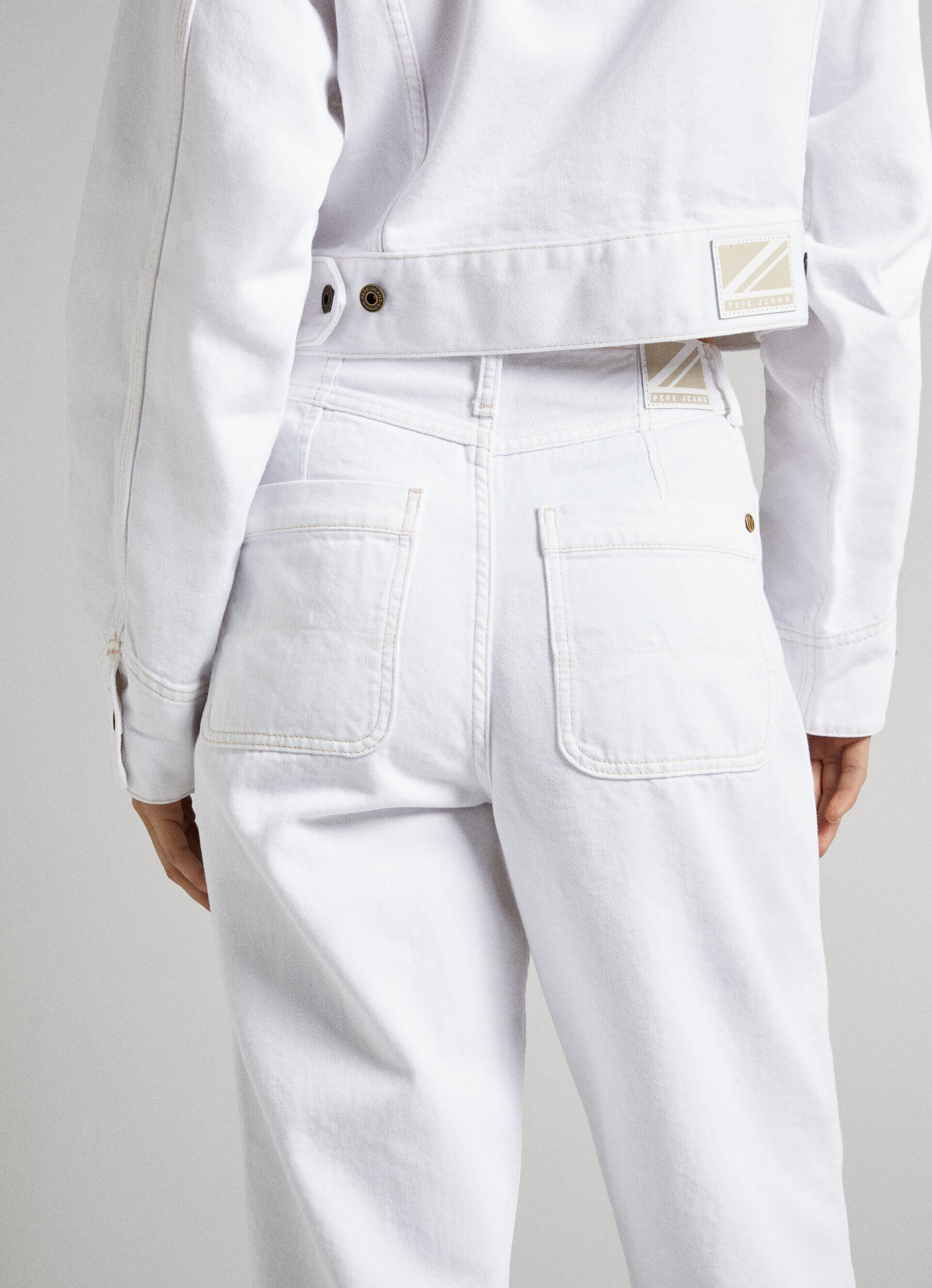 Calça jeans Willow Fit Taper de cintura alta - jeans