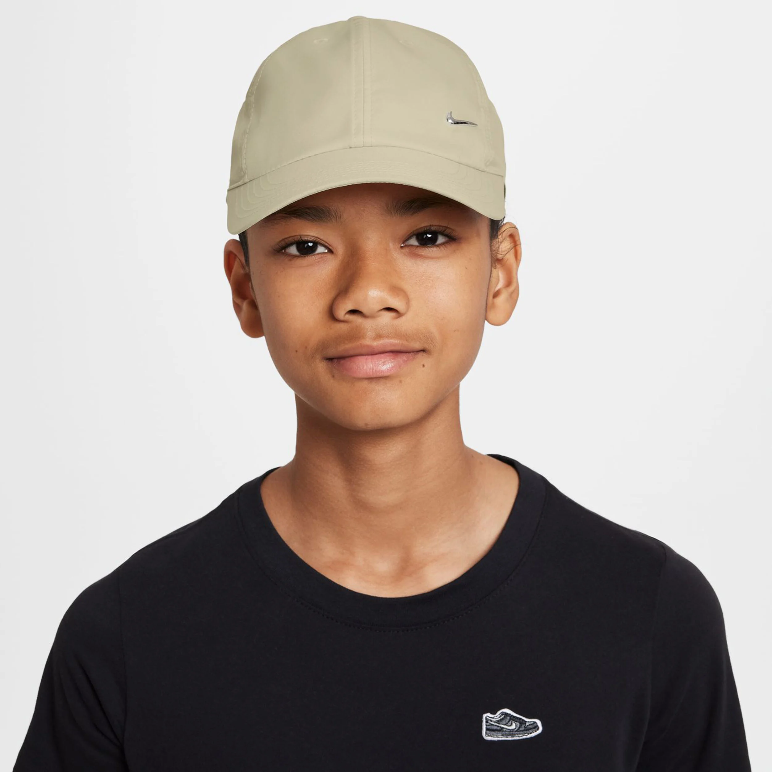 Nike Dri-FIT Club Metal Swoosh Casquette Enfants - Kaki