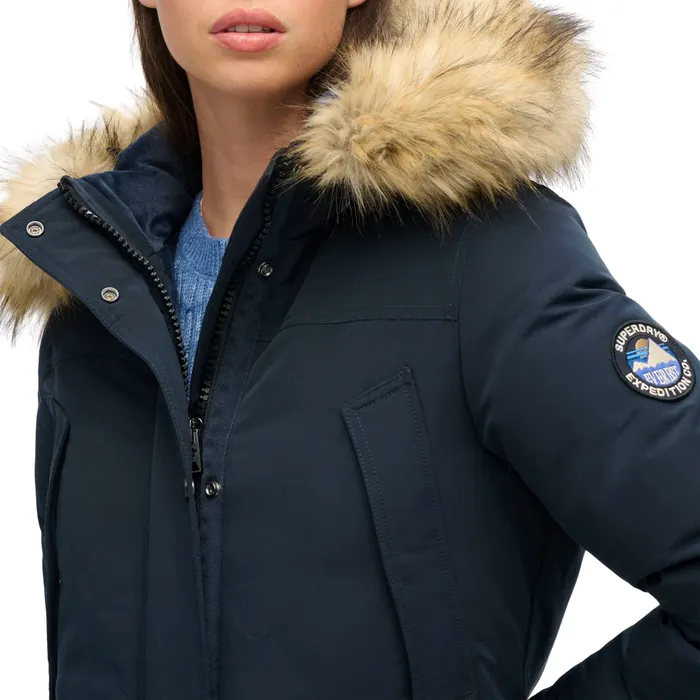 Superdry Everest Faux Fur Parka Winterjas Dames