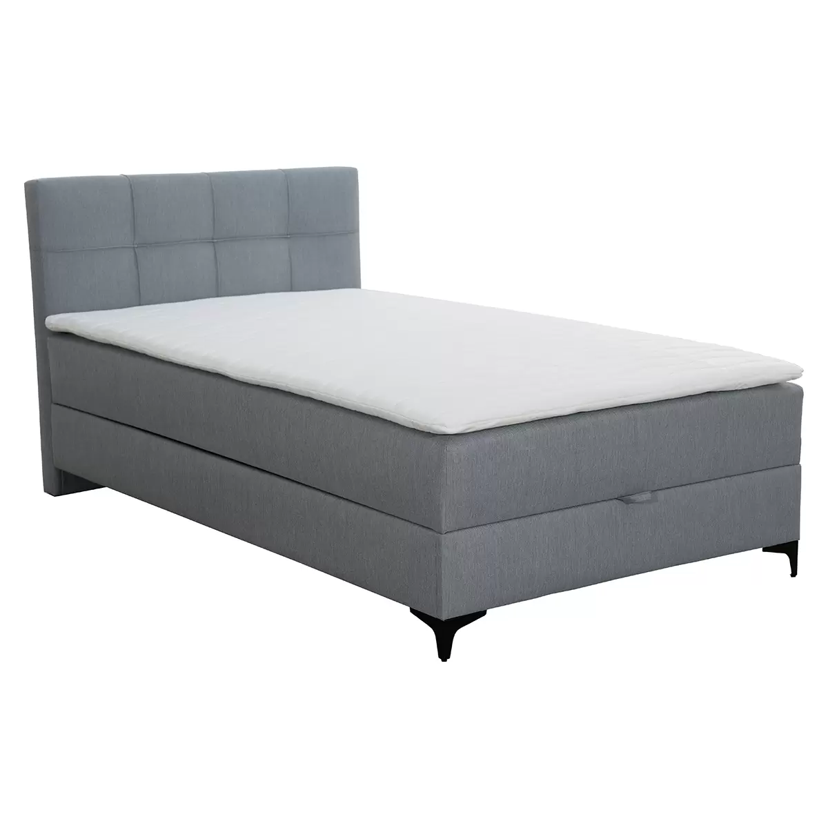 Boxspringbett Freddie 120x200 Grau