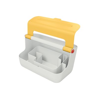 Leitz Cosy - Boîte de rangement organisateur de bureau - jaune - plastique ABS