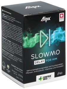 ALPX SLOWMO Delay for him Kapseln, 60 Stück