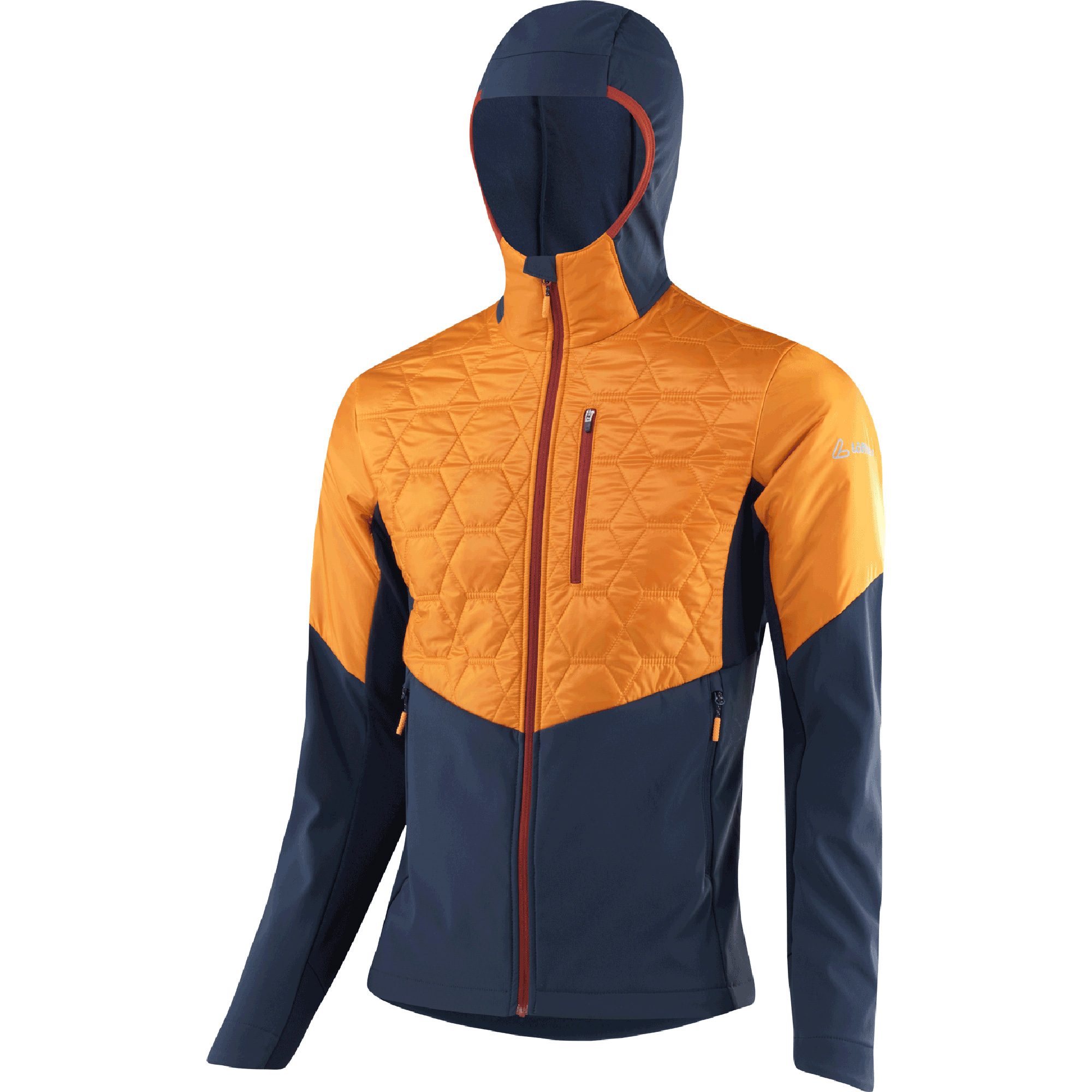 Löffler Bruce PL60 Hybrid Langlaufjacke Herren cheddar