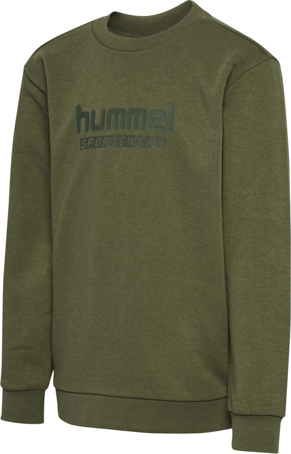 Hummel hmlJR BASE SWEATSHIRT Winter moss
