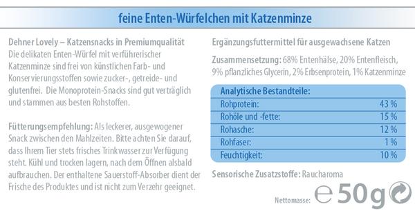 Dehner Premium Lovely Katzensnack Eine