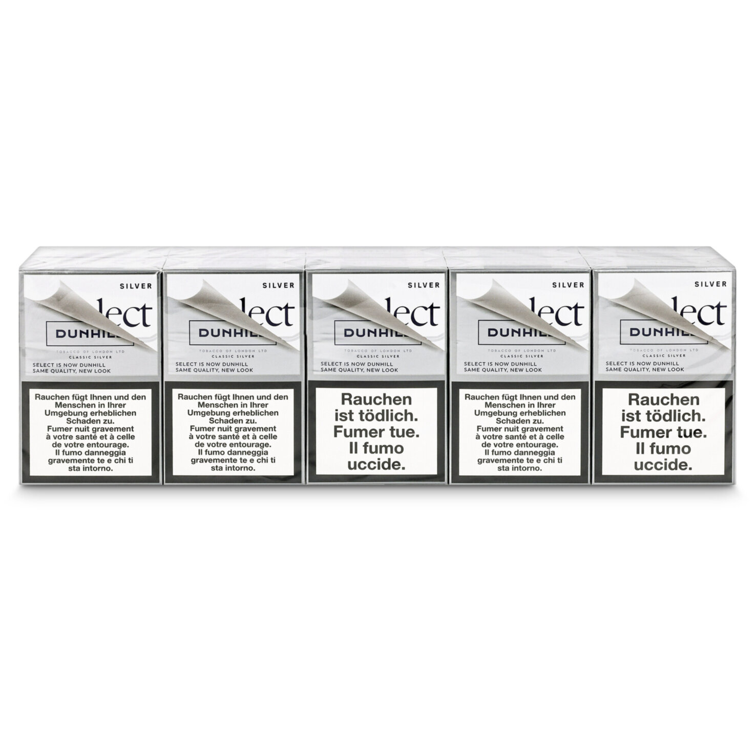 Dunhill Classic Silver Box Stange