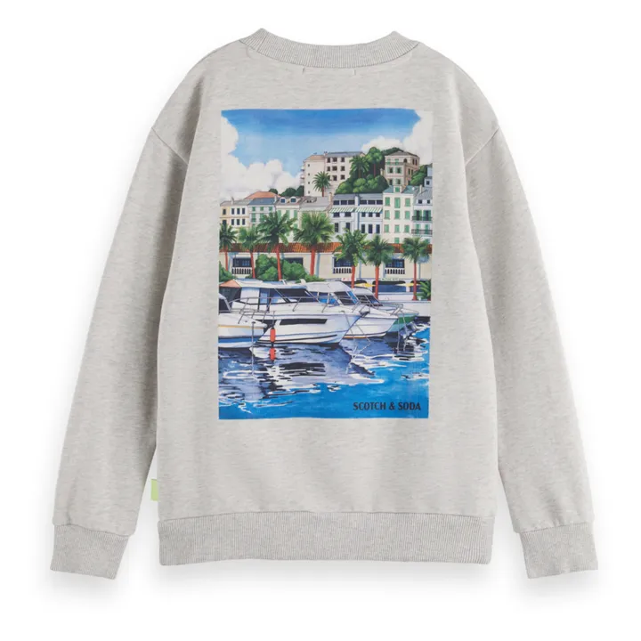 Scotch & Soda Sweat Illustration | Ecru
